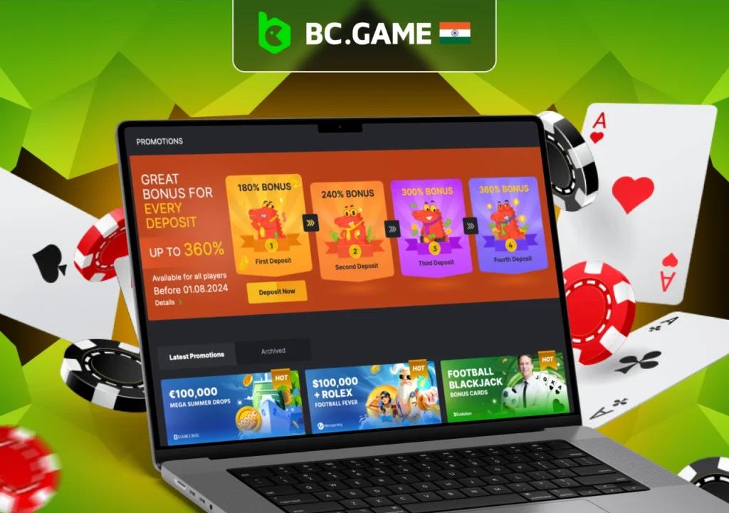 Bonus offers on casino games