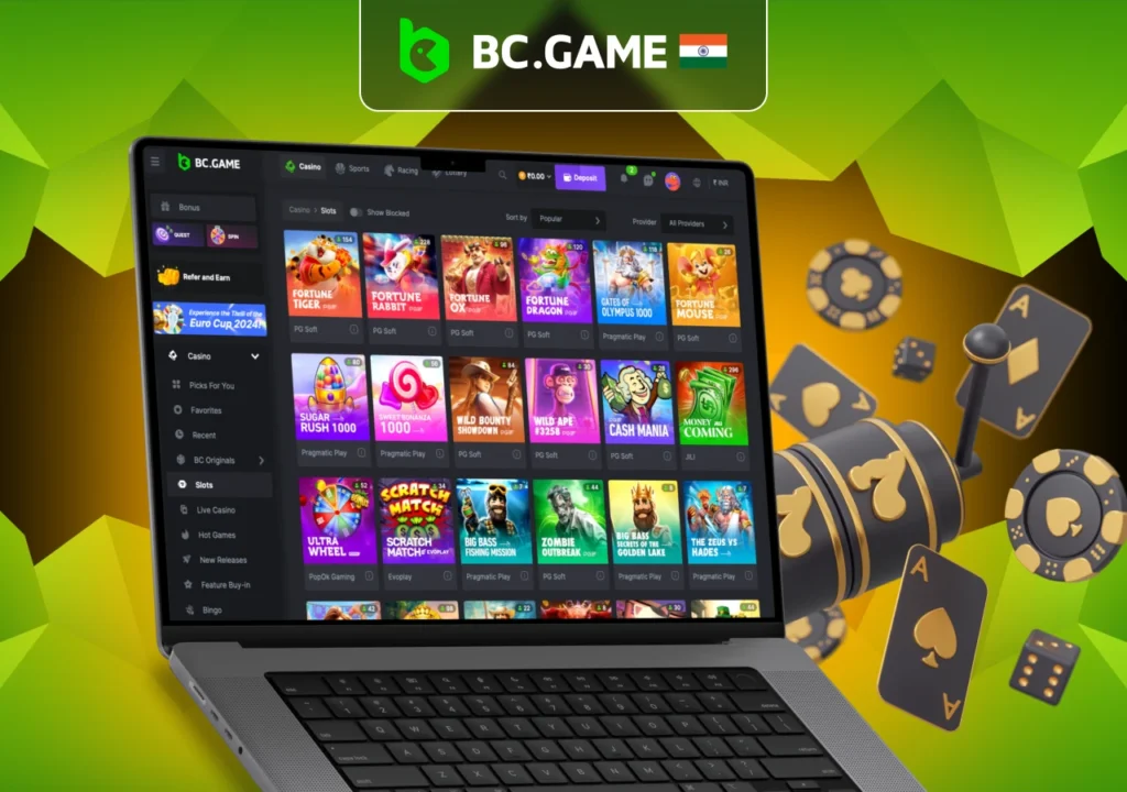 Exciting slot games on the BC Game platform